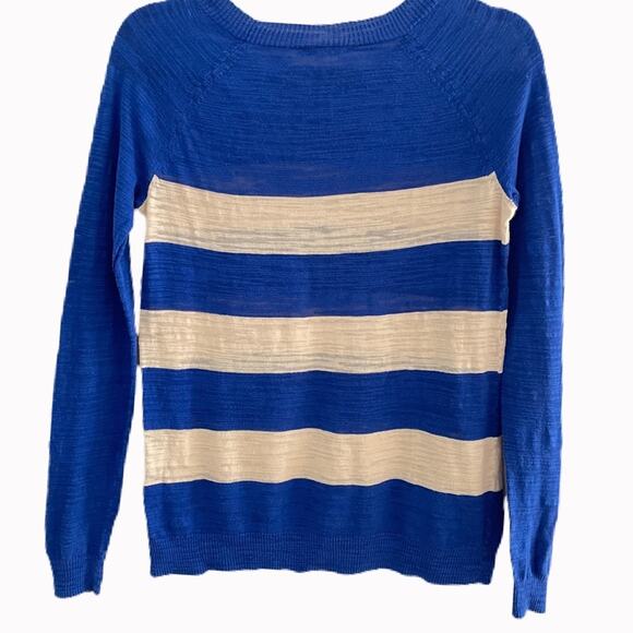 Madewell Lightweight Striped Sweater Sz XS - Picture 2 of 5